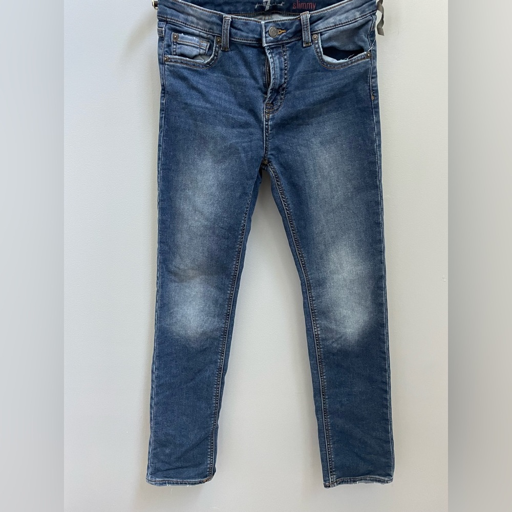 7 For All Mankind Boys Size 14 Slimmy Jeans